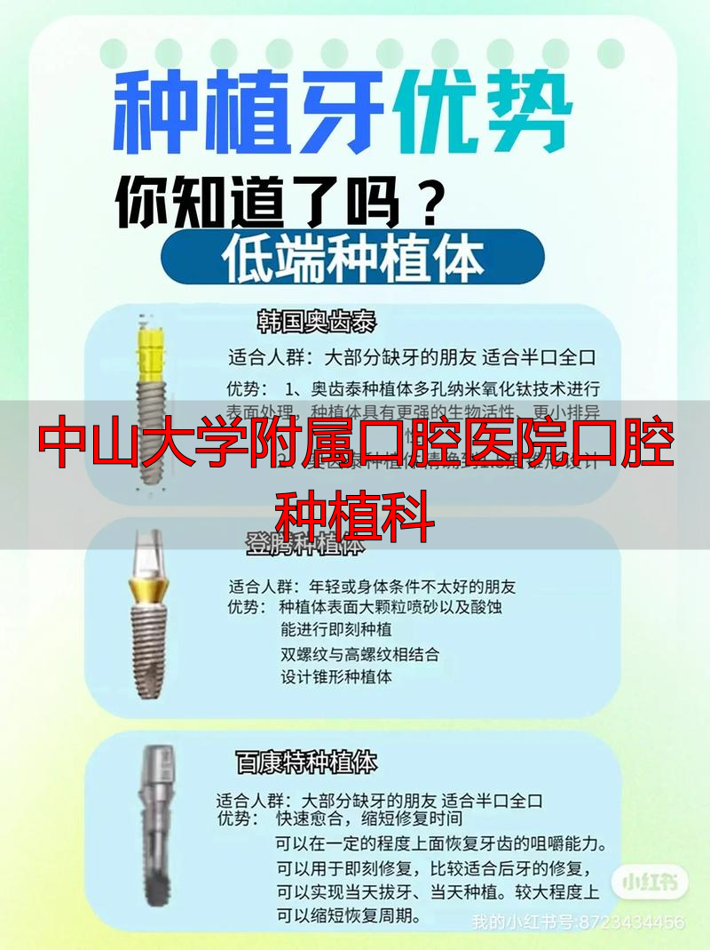2025年盘点：种植牙哪个好？中山大学附属口腔医院种植科深度评价
