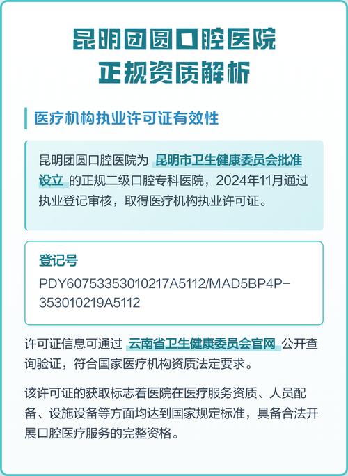 昆明市口腔医院口腔正畸科 昆明团圆口腔正畸科怎么样？执业登记公示详情解读
